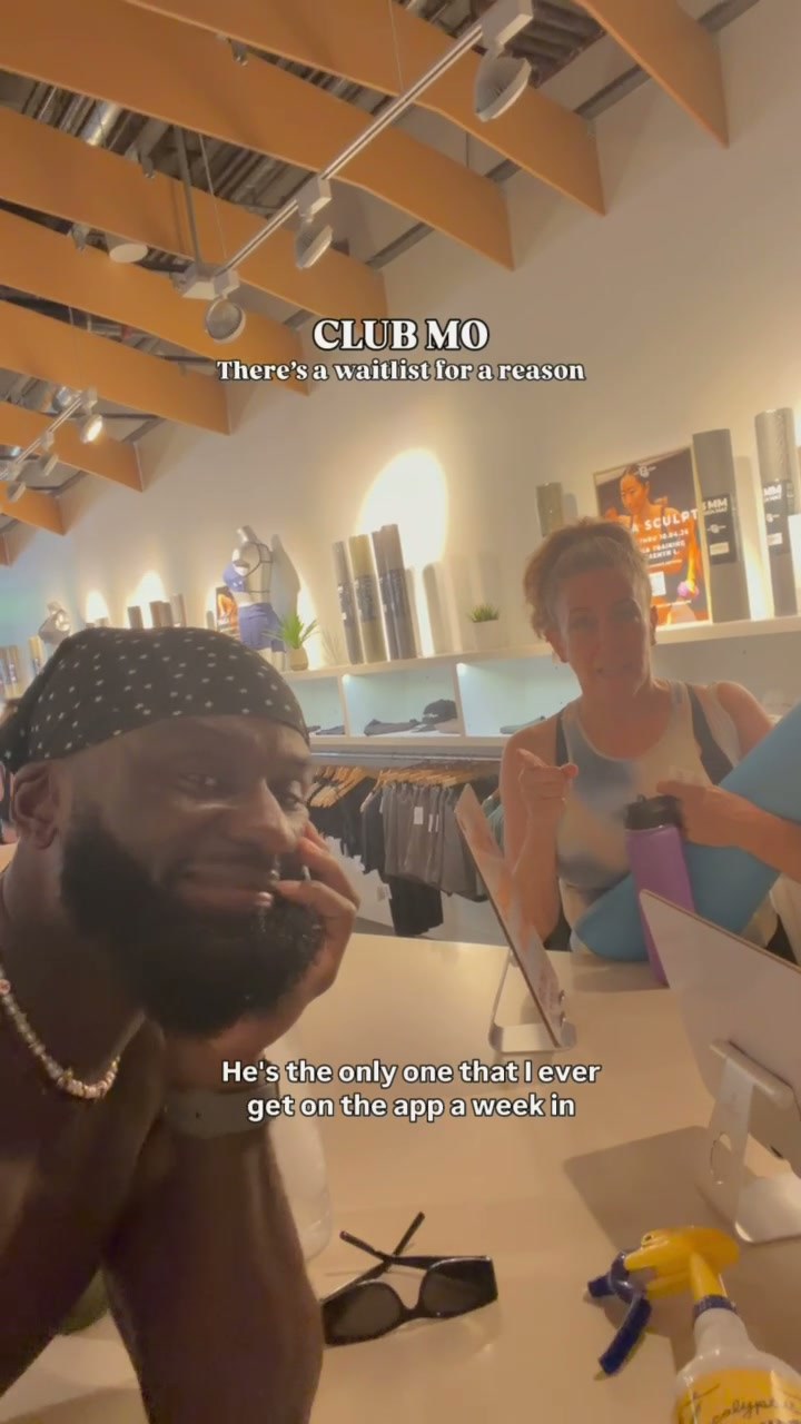 Club Mo members celebrating together in the studio